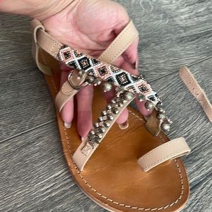 Steve Madden sandals size 11 Bohemian jeweled